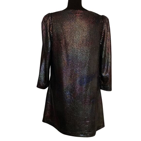 Free People Diamonds are Forever metallic shimmer party dress size Small NWT - Picture 12 of 13